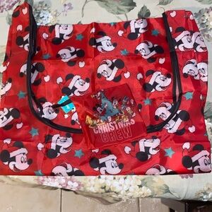 Mickey Christmas tote bag brand new